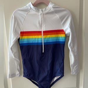 Hanna Andersson size 3T rash guard one piece